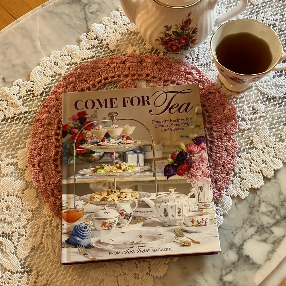 NWOT Gorgeous “Come for Tea” 🫖 Recipe Book - Picture 2 of 12